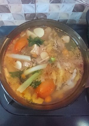 Foto resep Sop ayam sederhana