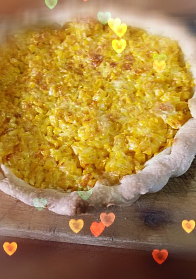 Una foto de Tarta rústica de choclo 🌽