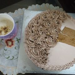 A picture of Chocolate cofee cake.