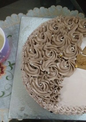 A picture of Chocolate cofee cake.