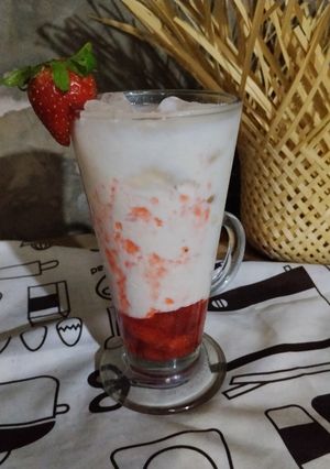 Foto resep Korean Strawberry Milk