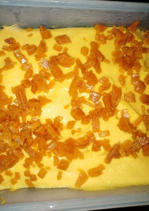 A picture of Mango ice cream.