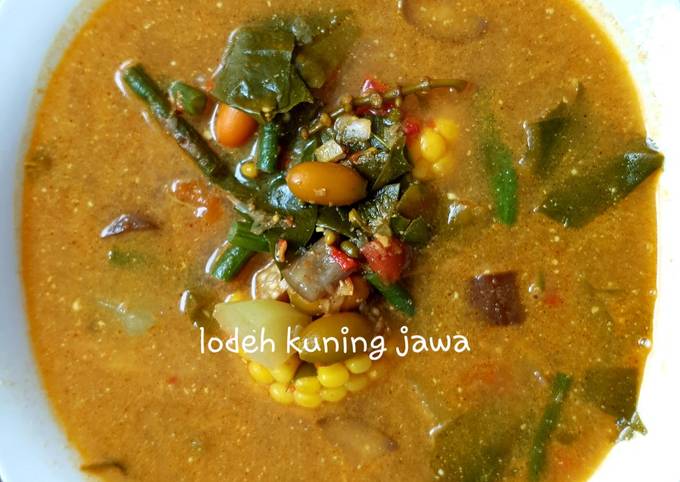 Lodeh Kuning Jawa