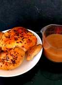 My Roast Chicken with Chinese salt & Pepper Gravy. #Mainmeal
