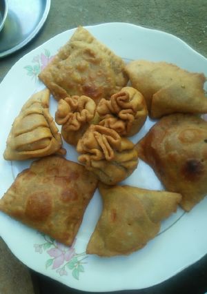 A picture of Whole Wheat Flour Samosas.