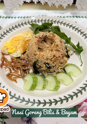 Gambar 👩🍳Nasi Goreng Bilis & Bayam