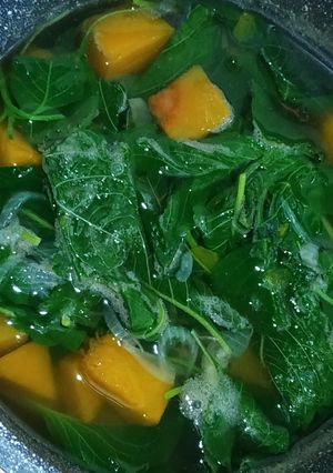 Foto resep Sayur Bening Bayam Waluh