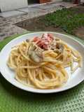 Spageti Carbonara Simple dan Creamy