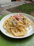 Spageti Carbonara Simple dan Creamy