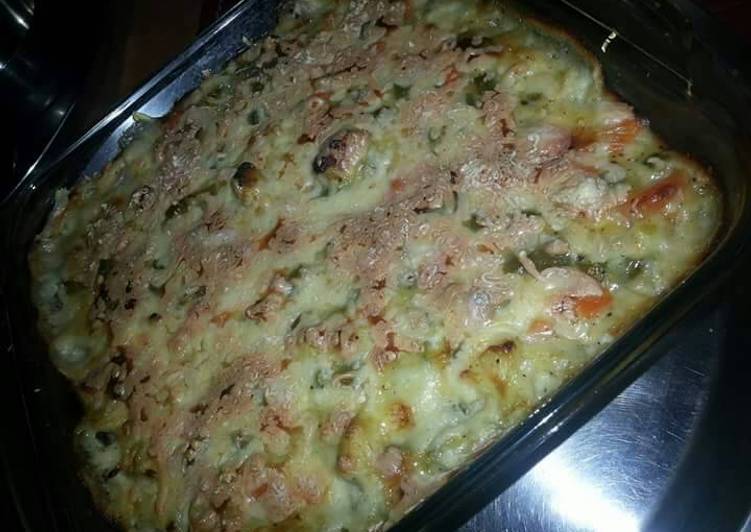 Bake veg Augratin