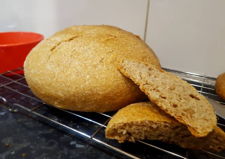 Steps to Make Speedy Wholemeal Bread Recipe