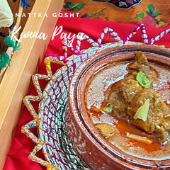 A picture of Beef Kunna Paya | Mattka gosht.
