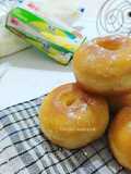 Donat tanpa telur hanya dengan SP hitungan sendok