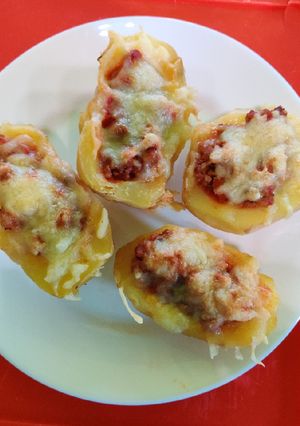 Gyorsan elfogyó Töltött burgonya recept fotója