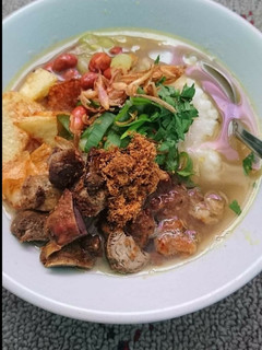 Foto resep Bubur ayam kuah soto ati rempela