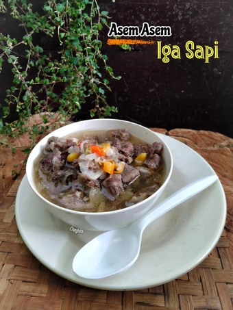 Langkah Gampang Menyiapkan Resep Asem Asem Iga Sapi Anti Ribet, Bisa Manjain Lidah
