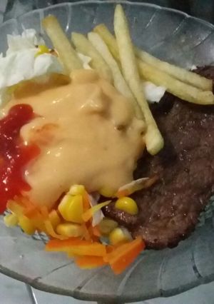 Foto resep Beef Barbecue Steak Simple