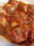 Calamarcitos rellenos en salsa