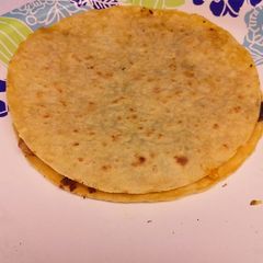 A picture of Chicken and Bean Quesadilla.
