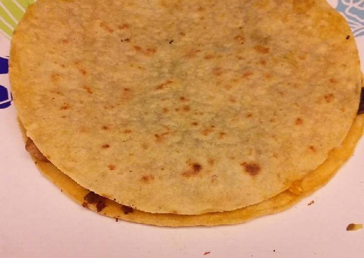 Chicken and Bean Quesadilla Chicken and Bean Quesadilla