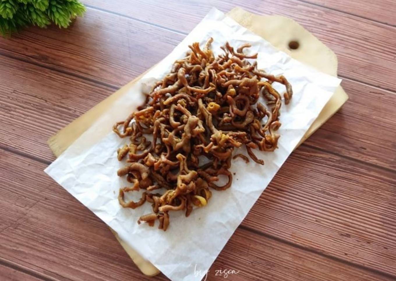 Usus Ayam Goreng Kering