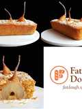 Poached Pears Almond Cake