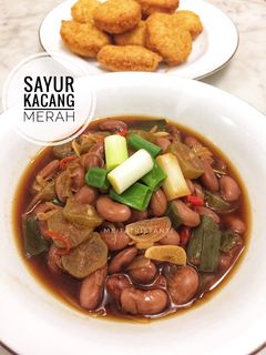 Foto resep Sayur kacang merah