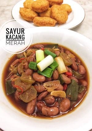 Foto resep Sayur kacang merah