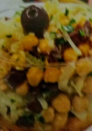 Foto de Salada de Grão de Bico