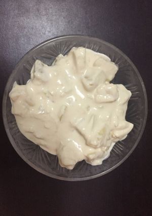 Tojásos, hagymás krumplisaláta, titkos összetevővel recept fotója