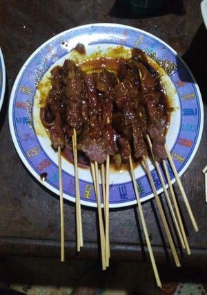 Foto resep Sate Ayam / Daging Bumbu Bacem 👌😘