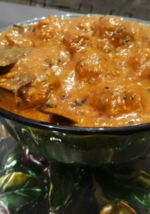 A picture of Malai Kofta.