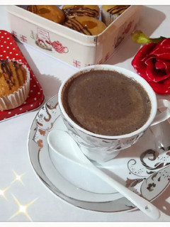 عکسی از دستور قهوه ترک نعنایی