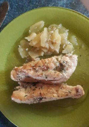 Una foto de Pechugas al horno