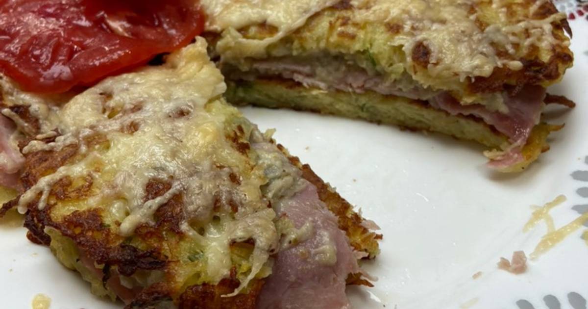Râpés de pommes de terre artichaut façon croque monsieur de Cookpad