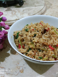 Foto resep Nasi goreng campur