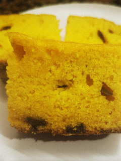 Una foto de Torta de zanahoria y chispas de chocolate