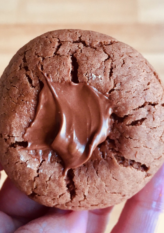 Una foto de Galletas de nutella muy fáciles