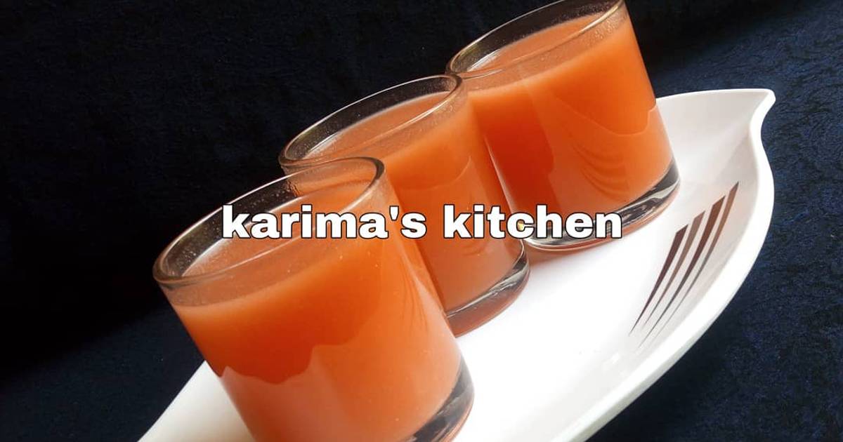 Watermelon Pineapple Lemonade Recipe By Karima S Kitchen Cookpad