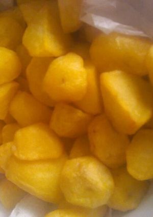 A picture of Viazi karai.