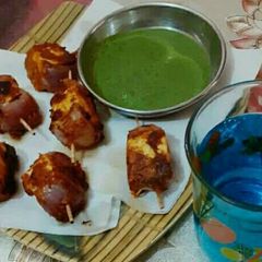 A picture of Paneer tikka.