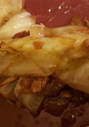 A picture of Fried cabbage.