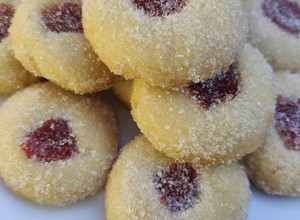 Foto de Biscoito Amanteigado de Goiabada