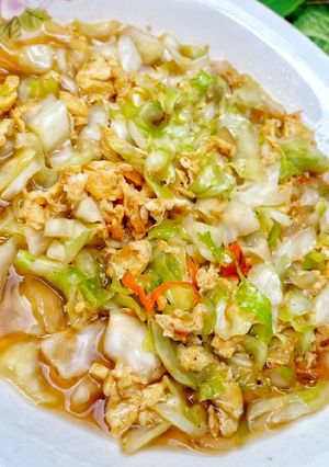 Foto resep Kubis Telur Kuah