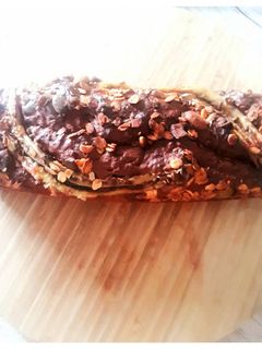 Une photo de Banana bread aux chocolat