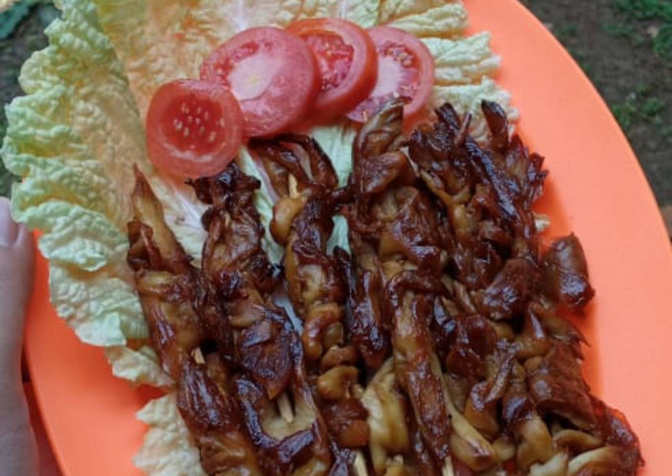 Sate jamur tiram