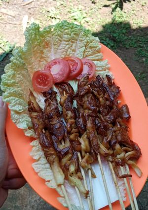 Foto resep Sate jamur tiram