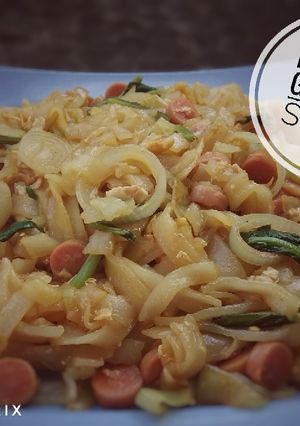 Foto resep Kwetiau Goreng Sosis