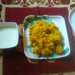 પાલક લસુણી ખીચડી (Palak Lasuni Khichdi Recipe In Gujarati)-レシピのメイン写真