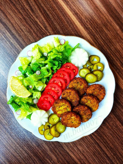 عکسی از دستور فلافل